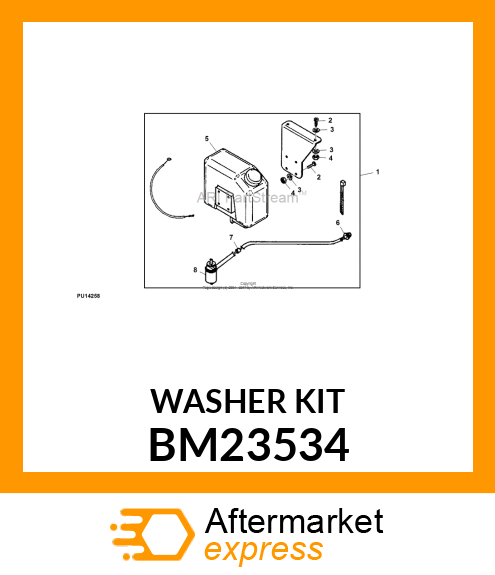 Windshield Washer Kit BM23534