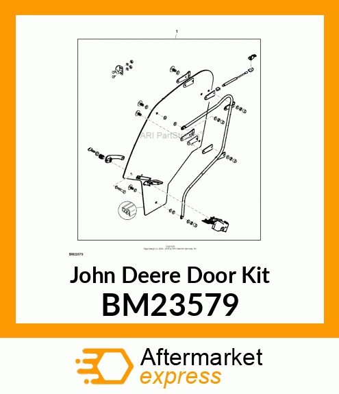 KIT, CAB DOORS AND WINDOWS BM23579