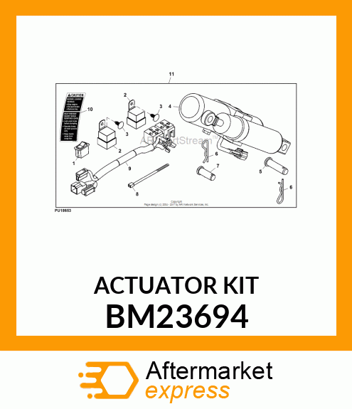 ACTUATOR KIT BM23694