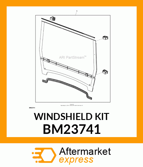 Windshield Kit BM23741