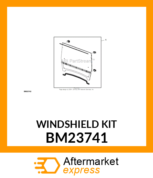 Windshield Kit BM23741