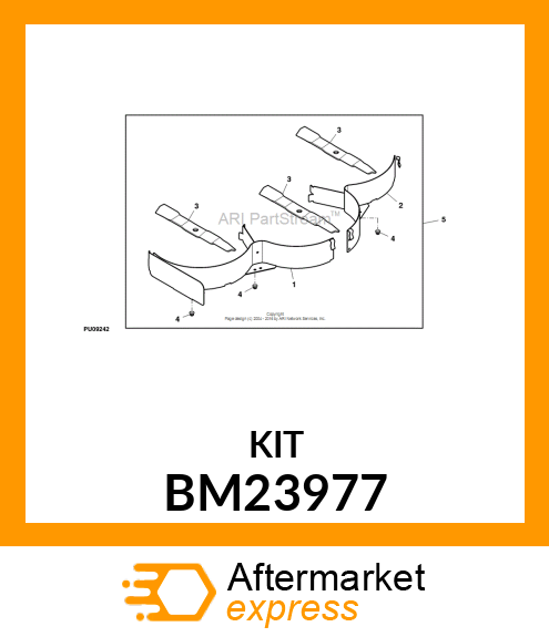 Grass Mulching Attachment BM23977