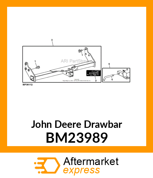 Drawbar BM23989