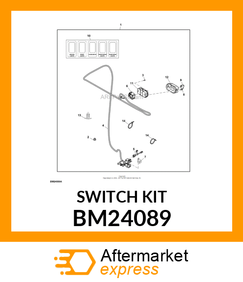 SWITCH KIT, OPS SWITCH BANK BM24089