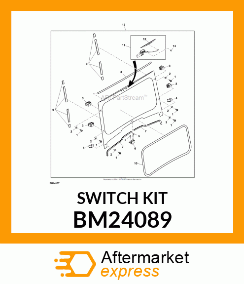 SWITCH KIT, OPS SWITCH BANK BM24089