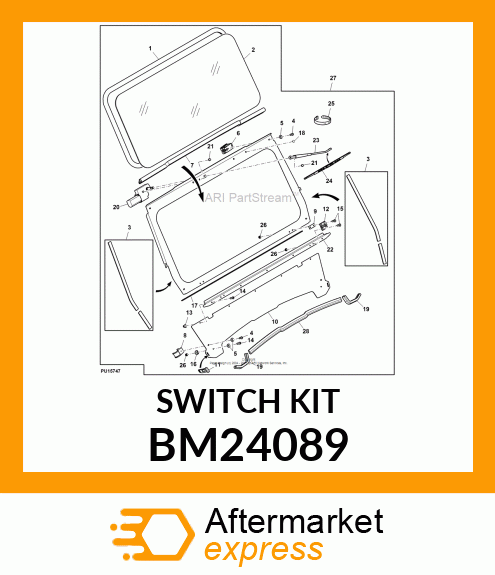 SWITCH KIT, OPS SWITCH BANK BM24089