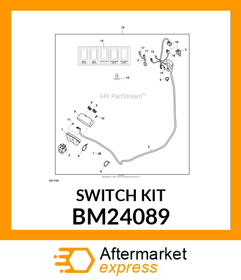 SWITCH KIT, OPS SWITCH BANK BM24089