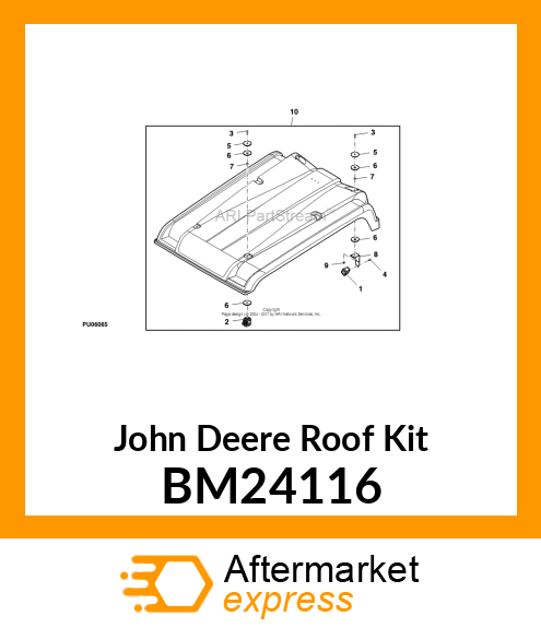 Roof Kit BM24116