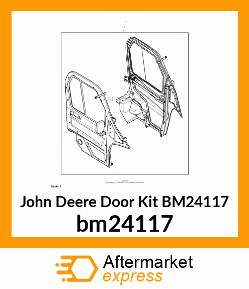 DOOR KIT, POLY, HDUV 2 PASS bm24117