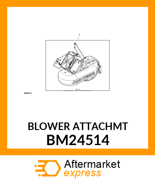 BLOWER ATTACHMENT, MCS, POWERFLOW, BM24514