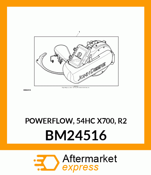 POWERFLOW, 54HC X700, R2 BM24516