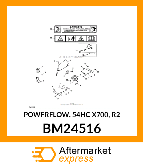 POWERFLOW, 54HC X700, R2 BM24516