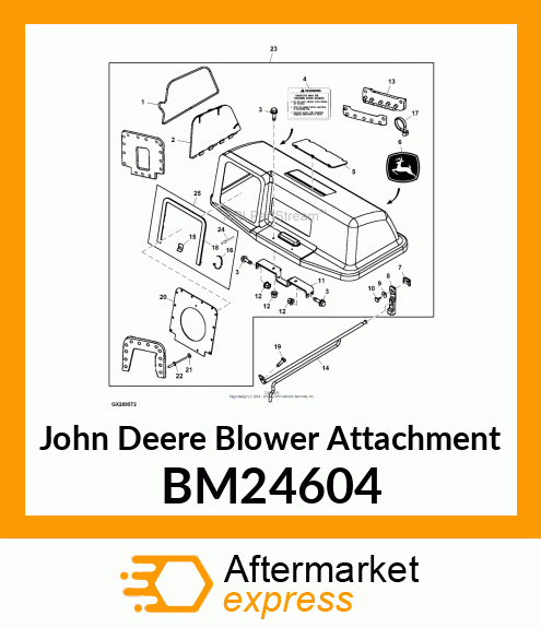 MATERIAL COLLECTION SYSTEM, 54 PF 2 BM24604