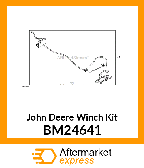 KIT, WINCH BUMPER MT S4 (3500 LB) BM24641