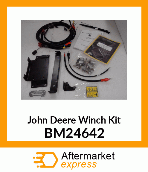 KIT, WINCH BUMPER MT (4500 LB) BM24642