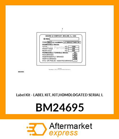 Label Kit BM24695