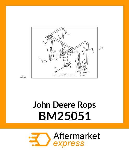 ROPS, KIT, OPS, MDUV 2P BM25051