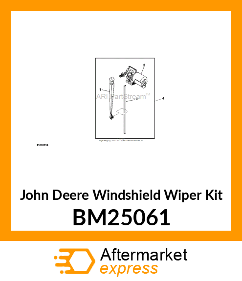 WIPER, REAR ELECTRIC BM25061