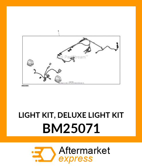 LIGHT KIT, DELUXE LIGHT KIT BM25071