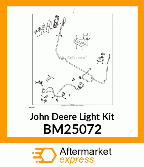 LIGHT KIT, KIT,DELUXE GARRISON LIGH BM25072