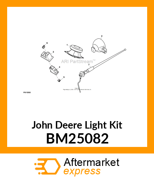 WORK LIGHT KIT, CAB BM25082