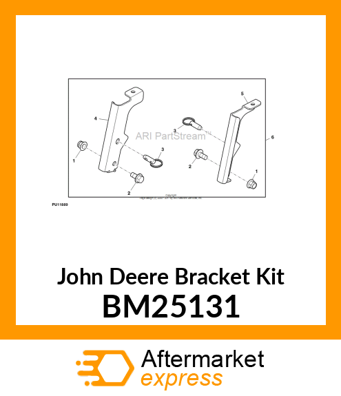 BRACKET KIT, KIT, LIGHT BRACKET GE BM25131