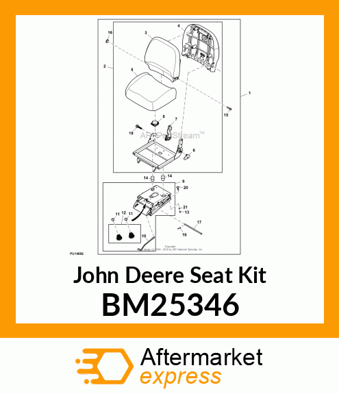 SEAT KIT BM25346