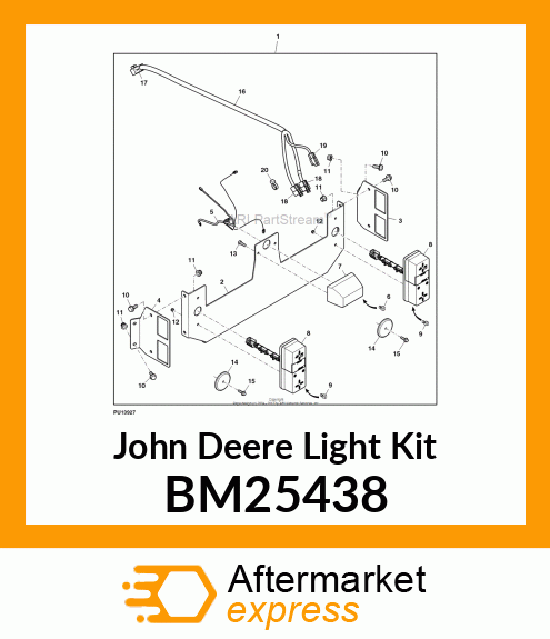 LIGHT KIT, LOW DUMP HOMOLOGATION KI BM25438