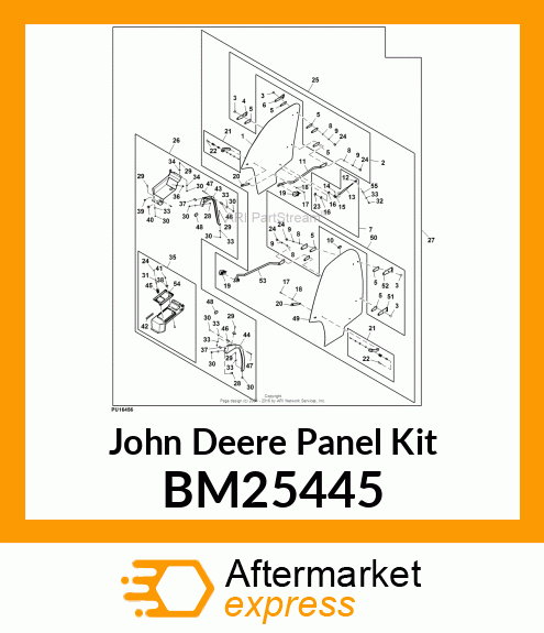 CLOSEOFF PANELS, CAB BM25445