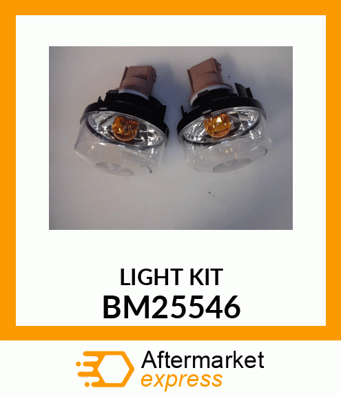 LIGHT KIT, KIT, FRONT SIGNAL LIGHTS BM25546