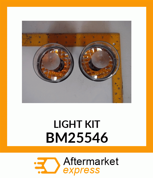 LIGHT KIT, KIT, FRONT SIGNAL LIGHTS BM25546