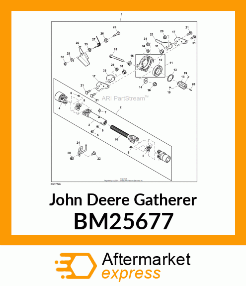 UNIVERSAL DRIVESHAFT, AUTOCONNECT, BM25677