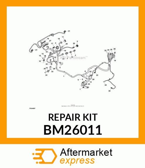 ELECTRICAL REPAIR KIT, FUSE BLOCK R BM26011