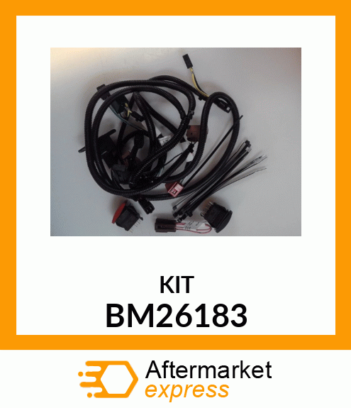 LIGHT KIT, DELUXE LIGHT HARNESS KIT BM26183