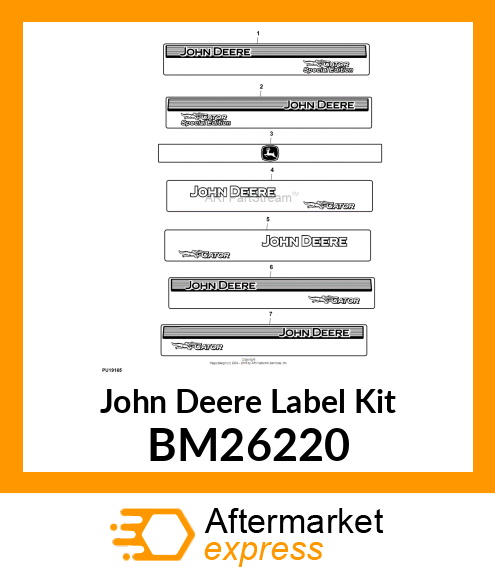 LABEL KIT BM26220