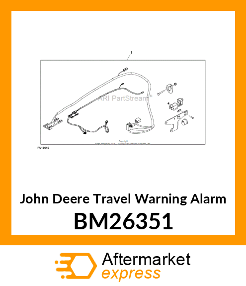 KIT, BACKUP ALARM BM26351