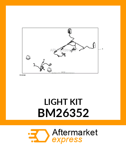 LIGHT KIT, TURN SIGNALS T SERIES BM26352