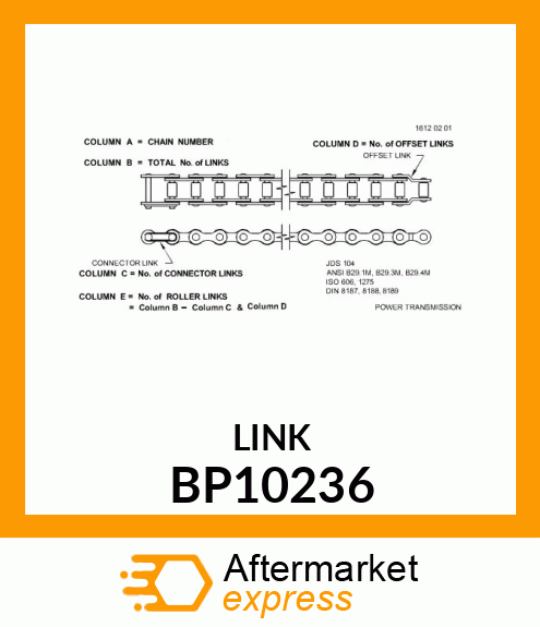 Track Chain W/O Shoes BP10236