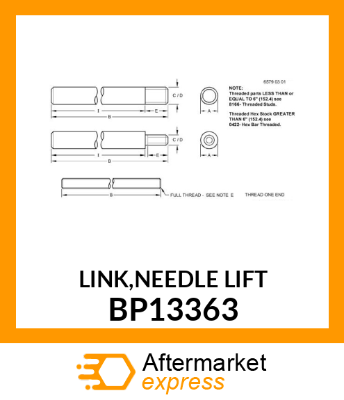 LINK,NEEDLE LIFT BP13363