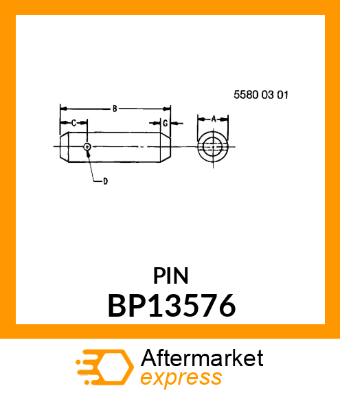 PIN,RATCHET DOG BP13576