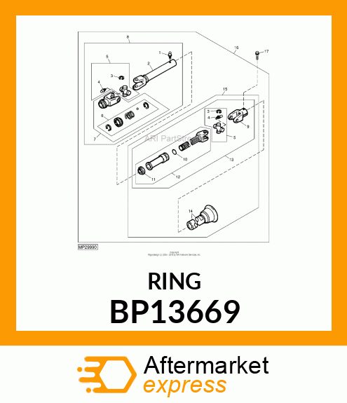 RING, SNAP BP13669