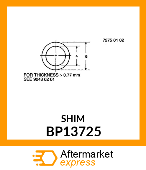 Shim BP13725