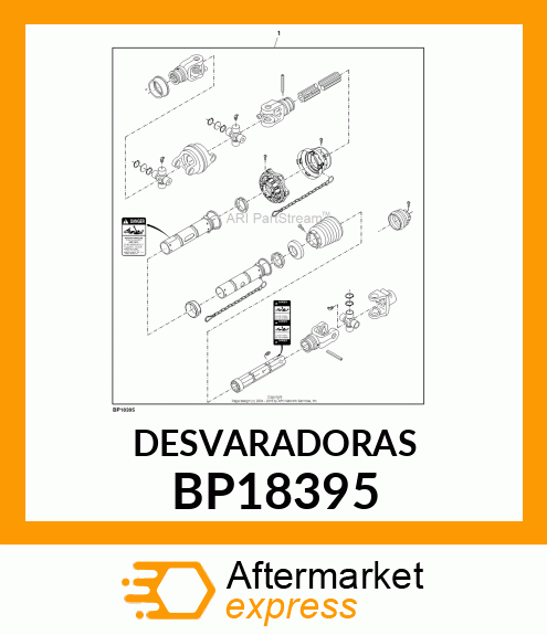 Joint With Shaft amp; Shield BP18395