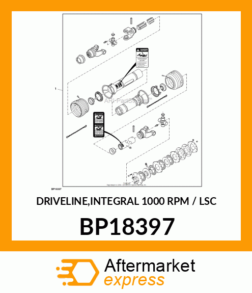 Joint With Shaft amp; Shield BP18397