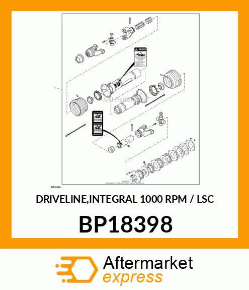 STD DR/LINE W/CL1000 C/O DE BP18398