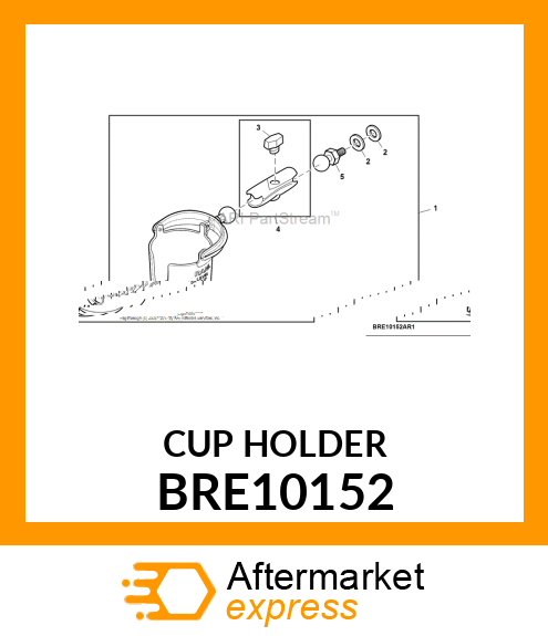 HOLDER KIT, SELF LEVELING CUP HOLDE BRE10152