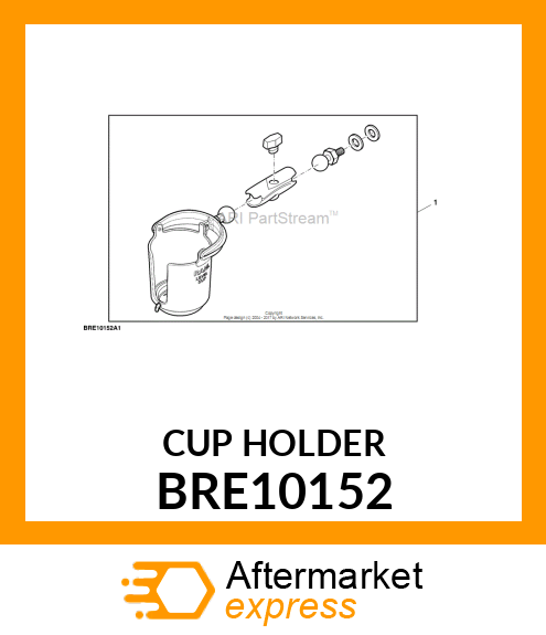 HOLDER KIT, SELF LEVELING CUP HOLDE BRE10152