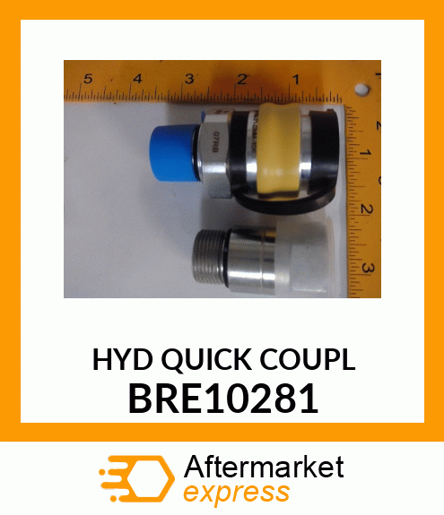 Hydr. Quick Coupler Socket - HYDR. QUICK COUPLER SOCKET, KIT,FLU BRE10281