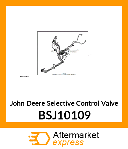 SELECTIVE CONTROL VALVE, FIELD INST BSJ10109