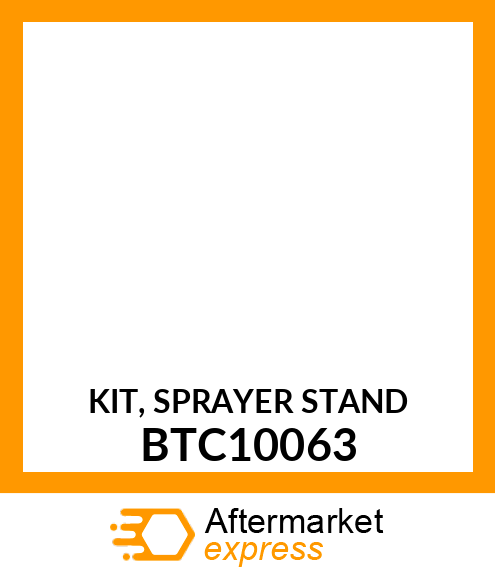 KIT, SPRAYER STAND BTC10063